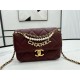 Chanel Mini Flap Bag AS4986 Shiny Lambskin, Imitation Pearls & Gold Metal A