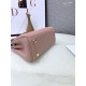 Hermes Kelly Mini Retourne Bag Clemence Leather Pink High