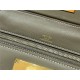 Hermes 2424 Mini Bag EVE Leather WAX Etoupe High