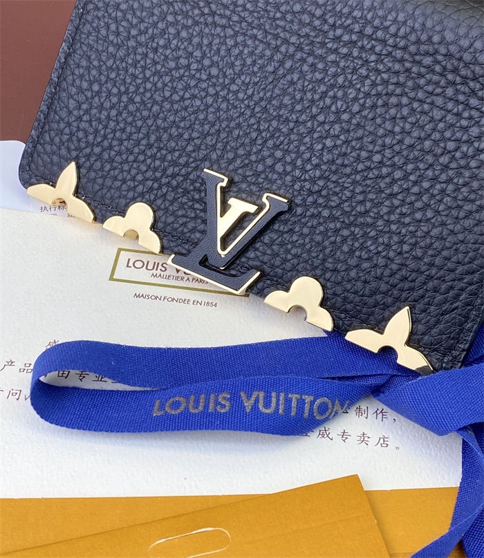 Louis Vuitton Capucines Compact Wallet Taurillon leather M82764 High