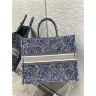 LARGE Dior BOOK TOTE Brocart Embroidery High