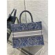 MEDIUM Dior BOOK TOTE Brocart Embroidery High