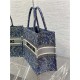 MEDIUM Dior BOOK TOTE Brocart Embroidery High