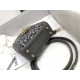 MICRO LADY Dior BAG Metallic Canvas Embroidered with Multicolor Crystals Top