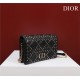 MEDIUM Dior CARO BAG Lucky Star Cannage Lambskin Black High