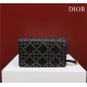 MEDIUM Dior CARO BAG Lucky Star Cannage Lambskin Black High