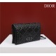 MEDIUM Dior CARO BAG Lucky Star Cannage Lambskin Black High