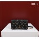 SMALL Dior CARO BAG Lucky Star Cannage Lambskin Black High