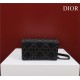 SMALL Dior CARO BAG Lucky Star Cannage Lambskin Black High