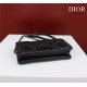 SMALL Dior CARO BAG Lucky Star Cannage Lambskin Black High