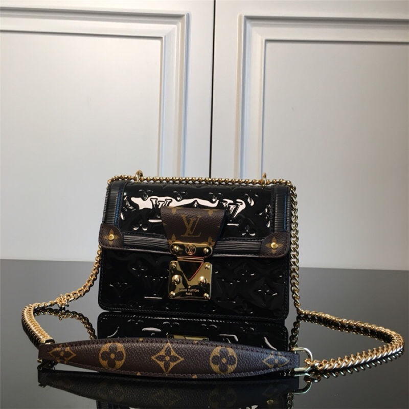 Louis Vuitton LV WYNWOOD Monogram Vernis M90516 Black High