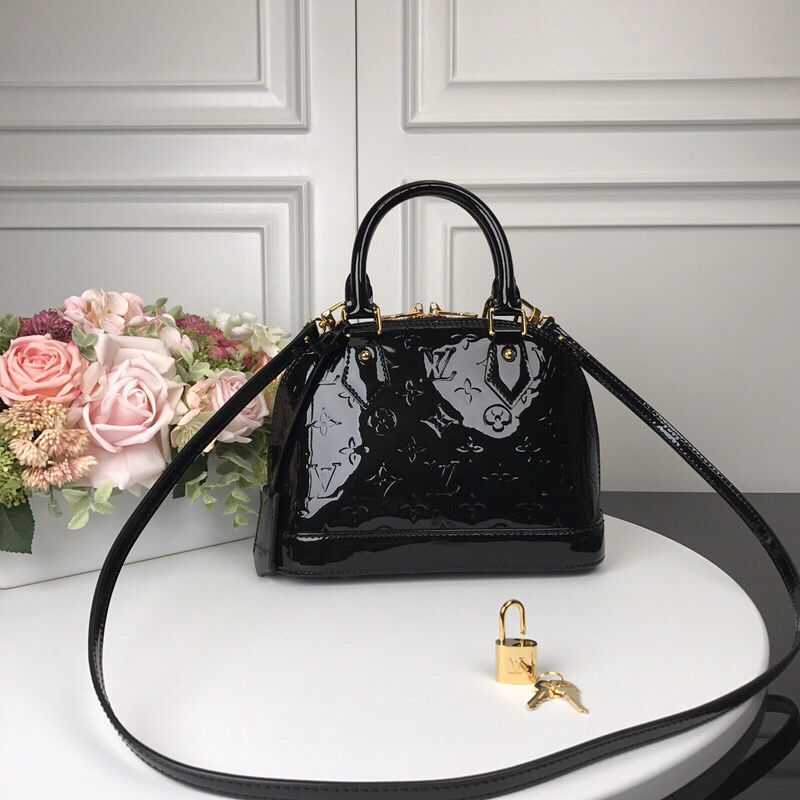 Louis Vuitton Alma BB Bag M91606 Black High