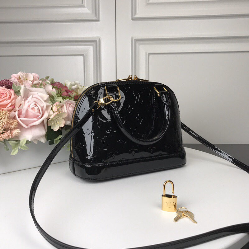 Louis Vuitton Alma BB Bag M91606 Black High