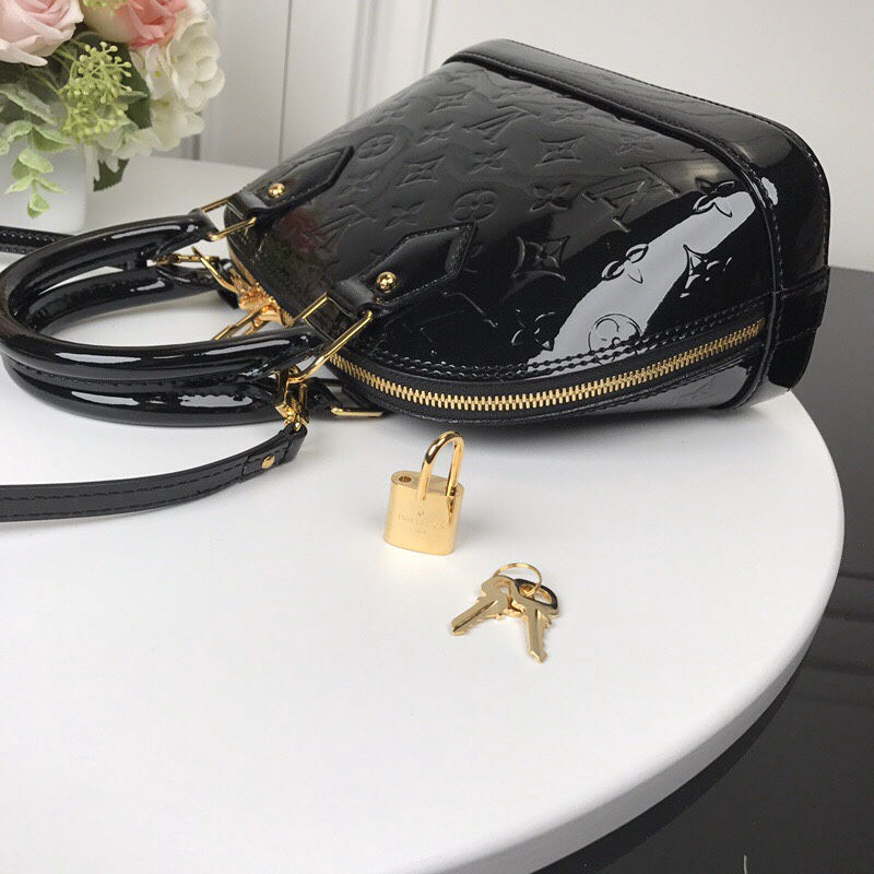 Louis Vuitton Alma BB Bag M91606 Black High