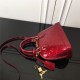 Louis Vuitton Alma BB Bag M91606 Red-Dk High