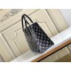 Louis Vuitton ONTHEGO MM Denim textile jacquard M46448 High