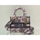 MEDIUM LADY D-LITE BAG Dior Jardin Botanique Embroidery High