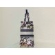 MEDIUM Dior BOOK TOTE Dior Jardin Botanique Embroidery White High