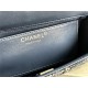 Chanel Mini Classic Flap Bag Tweed Black/Beige High