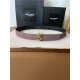 YSL BELT MONOGARM ALL OVER 30MM Gold High