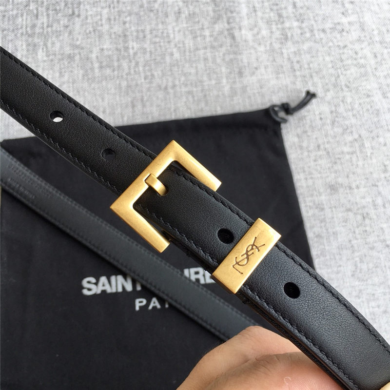 YSL BELT IN SMOOTH LEATHER 20MM 2-1031 Gold High