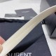 YSL BELT IN SMOOTH LEATHER 20MM 1-0510 Gold White High