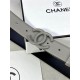 Chanel BELT Calfskin 30MM 2-1102 Grey 2022 High