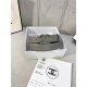 Chanel BELT Calfskin 30MM 2-1102 Grey 2022 High