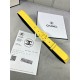 Chanel BELT Calfskin 30MM 2-1102 Yellow 2022 High