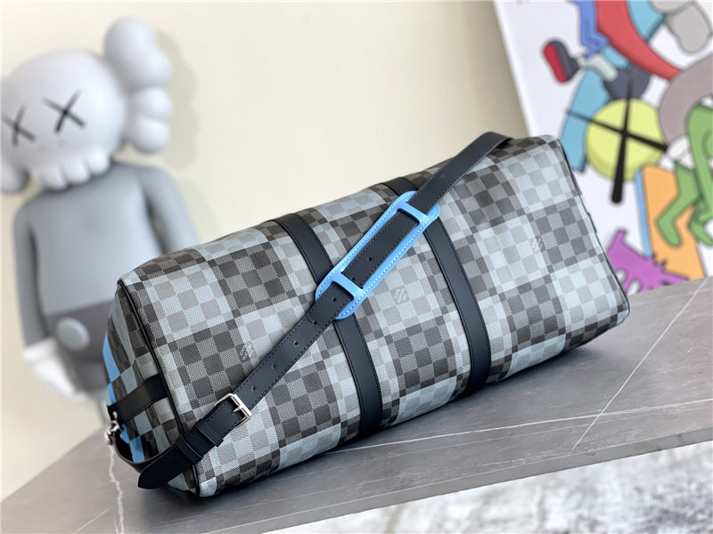 Louis Vuitton Keepall Bandoulière 50 Damier Graphite Giant N40410 High