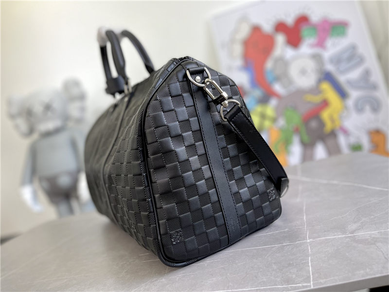 Louis Vuitton KEEPALL BANDOULIÈRE 45 Damier Infini N41145 High