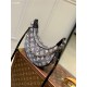 Louis Vuitton LOOP Handbag Denim textile jacquard M21752 High