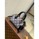 Louis Vuitton NANO SPEEDY Denim textile jacquard M82242 High