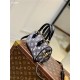 Louis Vuitton NANO SPEEDY Denim textile jacquard M82242 High