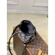 Louis Vuitton NANO NOÉ Denim textile jacquard M46449 High