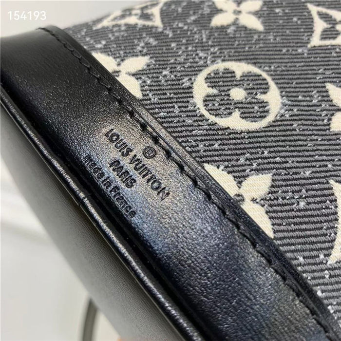 Louis Vuitton NANO NOÉ Denim textile jacquard M46449 High