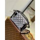 Louis Vuitton SIDE TRUNK Denim textile jacquard M21460 High