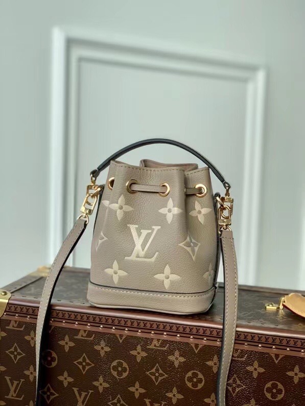 Louis Vuitton NANO NOÉ Monogram Empreinte M46291 High