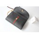 Ophidia flap bag 570145 Leather Black High