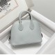 Hermes Bolide Mini Bag Evercolor calfskin WAX Blue Pale Silver-Metal High