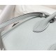 Hermes Bolide Mini Bag Evercolor calfskin WAX Blue Pale Silver-Metal High