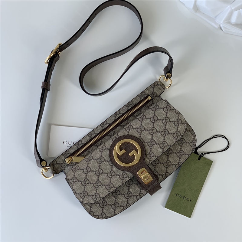 Gucci Blondie Belt bag 718154 GG Supreme Canvas High