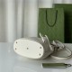 Gucci Diana mini bucket bag 724667 Leather White High