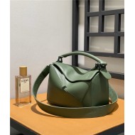 Small Puzzle bag in satin calfskin Vintage Khaki High