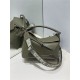 Small Puzzle bag in satin calfskin with jacquard strap Tea Dust Glaze High