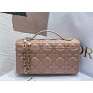 LADY Dior TOP HANDLE CLUTCH Cannage Lambskin High