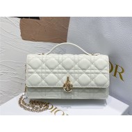 LADY Dior TOP HANDLE CLUTCH Cannage Lambskin High