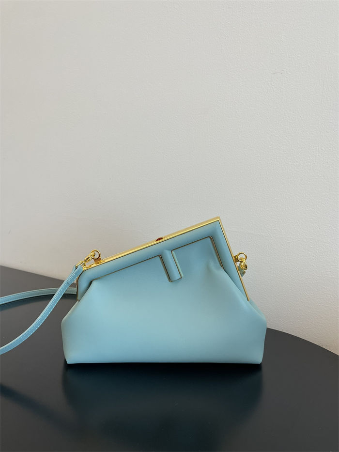 Fendi First Small Leather Bag Mint High