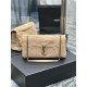 JAMIE MEDIUM CHAIN BAG "CARRÉ RIVE GAUCHE" IN SUEDE High