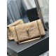 JAMIE MEDIUM CHAIN BAG "CARRÉ RIVE GAUCHE" IN SUEDE High